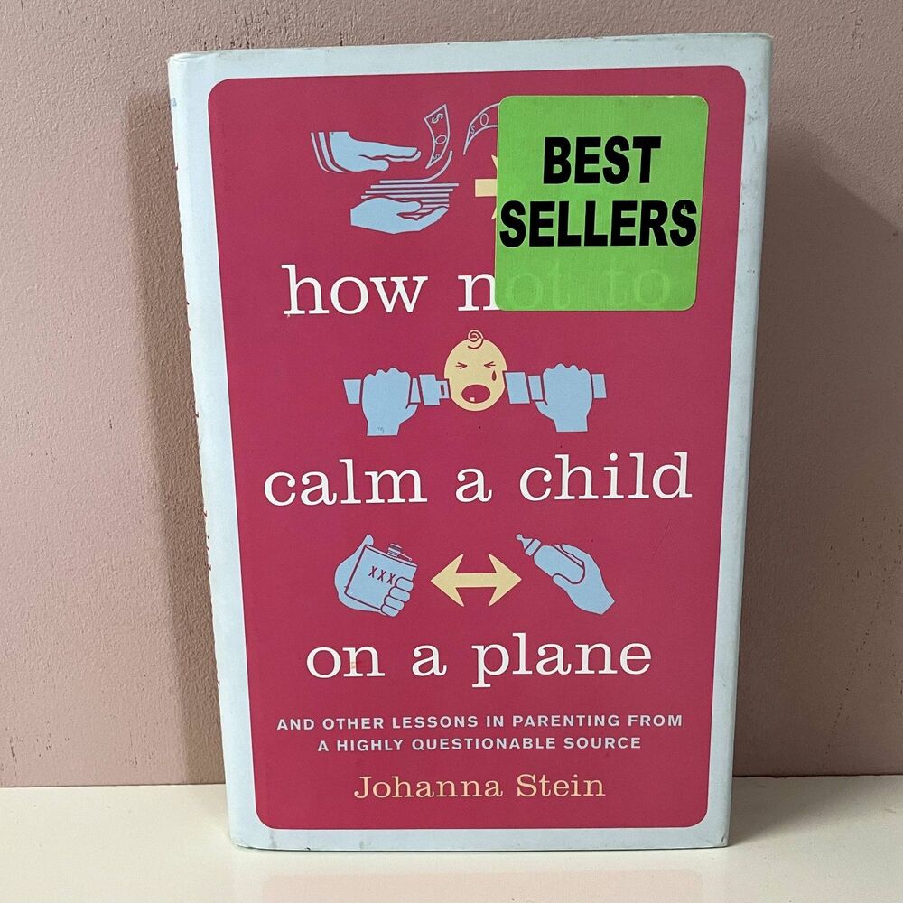 How Not to Calm a Child on a Plane by Johanna Stein Hardcover Book GUC